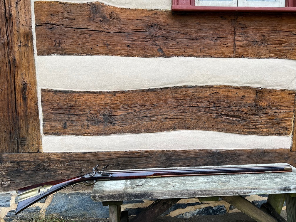 Fine Lehigh Valley Kentucky Longrifle Attributed to John Moll I. - Image 2